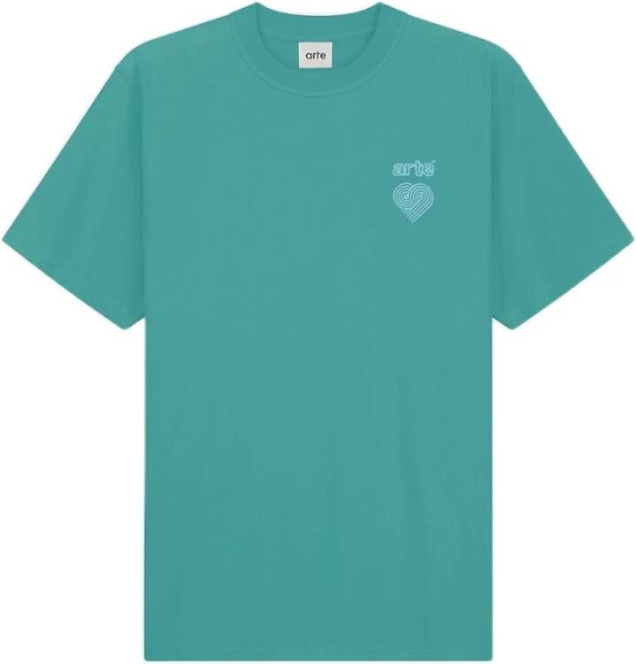 Arte Antwerp T-Shirts Blauw Heren