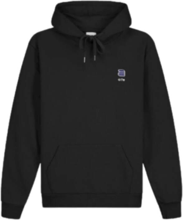 Arte Antwerp Zwarte hoodie met Harmon Heart Logo Zwart Heren