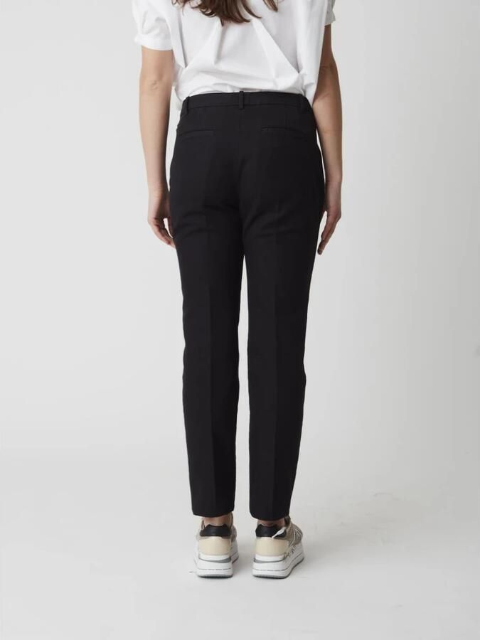 Aspesi Casual Katoenen Broek Black Dames - Foto 3