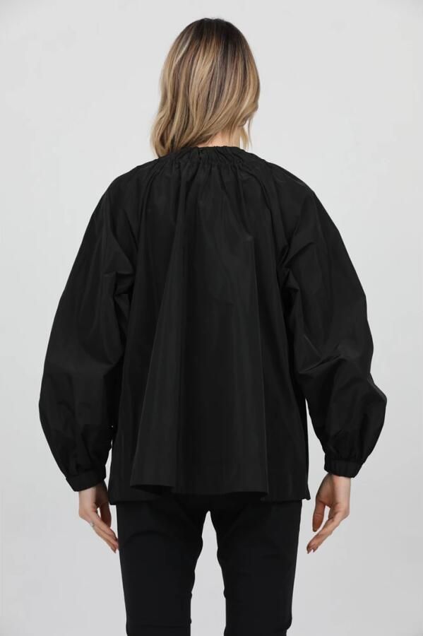 Aspesi Nylon Rosalin Jas Black Dames - Foto 3