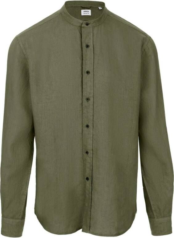 Aspesi Bruce Casual Overhemd Groen Heren