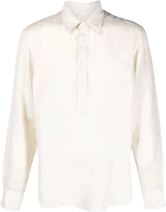 Aspesi Het klassieke witte overhemd White Heren