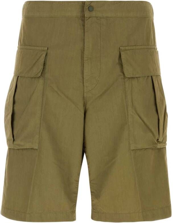 Aspesi Comfortabele Bermuda Shorts voor Mannen Groen Heren