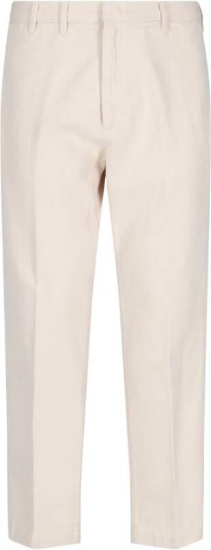 Aspesi Formele witte broek White Heren