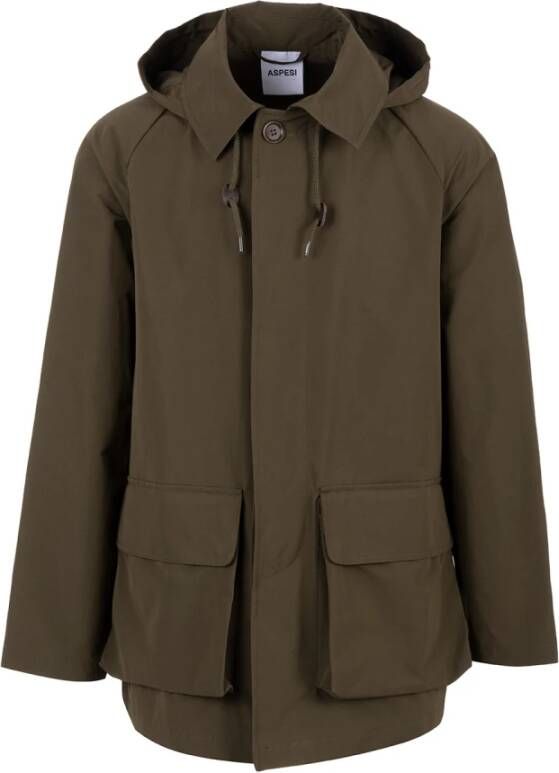 Aspesi Jackets Groen Heren