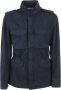 Aspesi Katoenen Field Jacket Stijlvol en Comfortabel Blauw Heren - Thumbnail 1