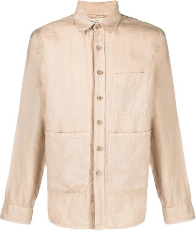 Aspesi Shirt Ce84C195 Beige Heren