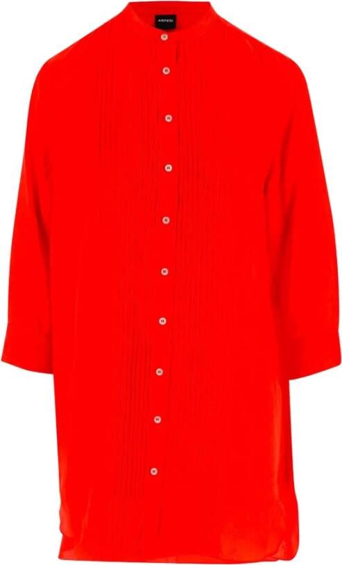 Aspesi Shirt Dresses Rood Dames