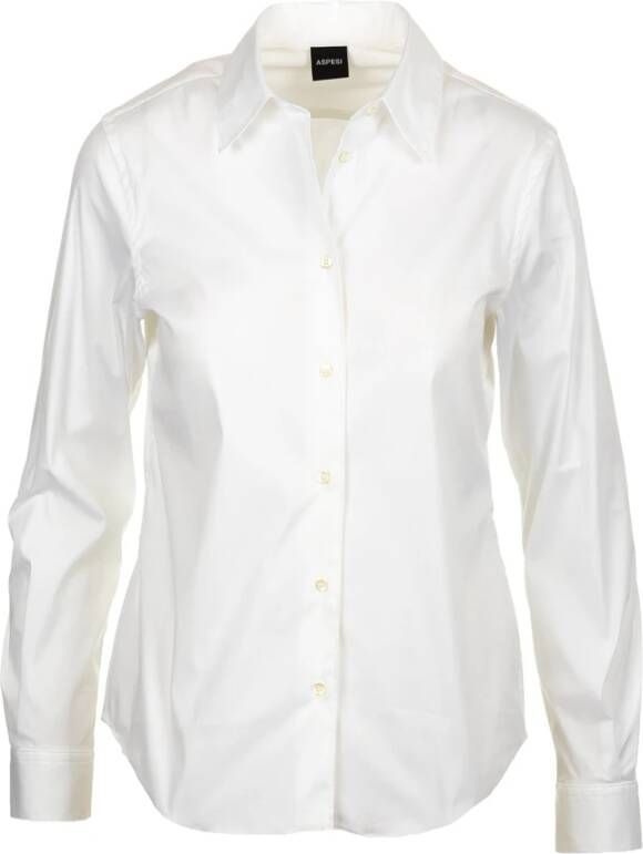 Aspesi Shirts White Wit Dames