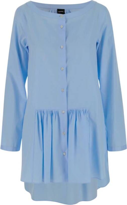 Aspesi Short Dresses Blauw Dames