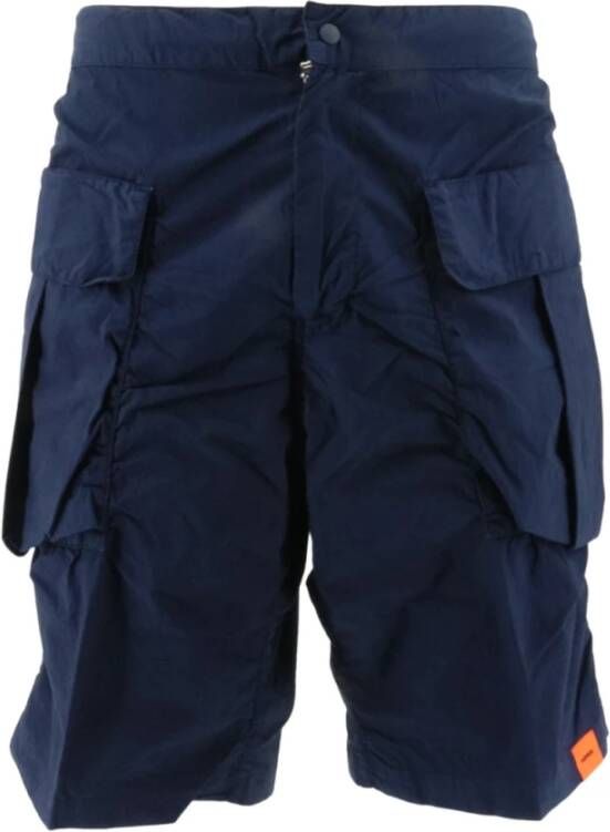 Aspesi Elegante casual shorts voor heren Blauw Heren