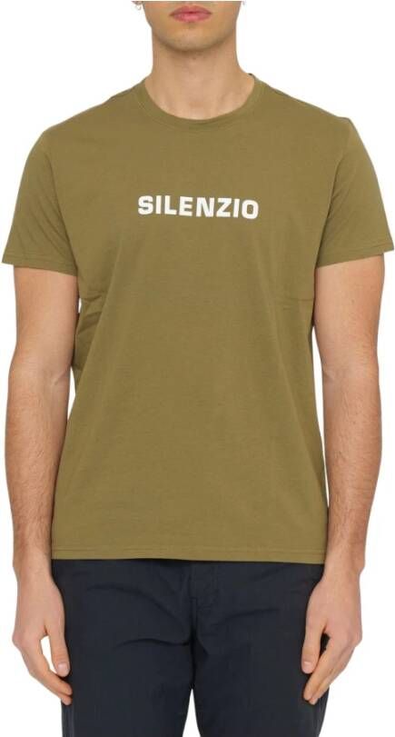 Aspesi Stijlvolle Militaire T-Shirts voor Mannen Groen Heren