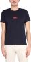 Aspesi T-Shirt met Unieke Crowling Front Print Blauw Heren - Thumbnail 1