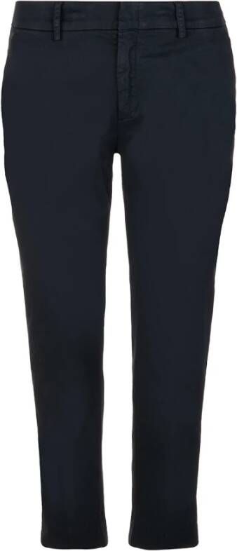 Aspesi Slim-fit Trousers Blauw Dames