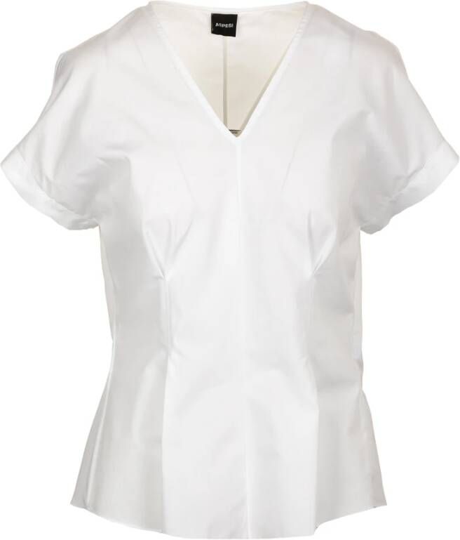 Aspesi Upgrade je garderobe met deze stijlvolle top White Dames