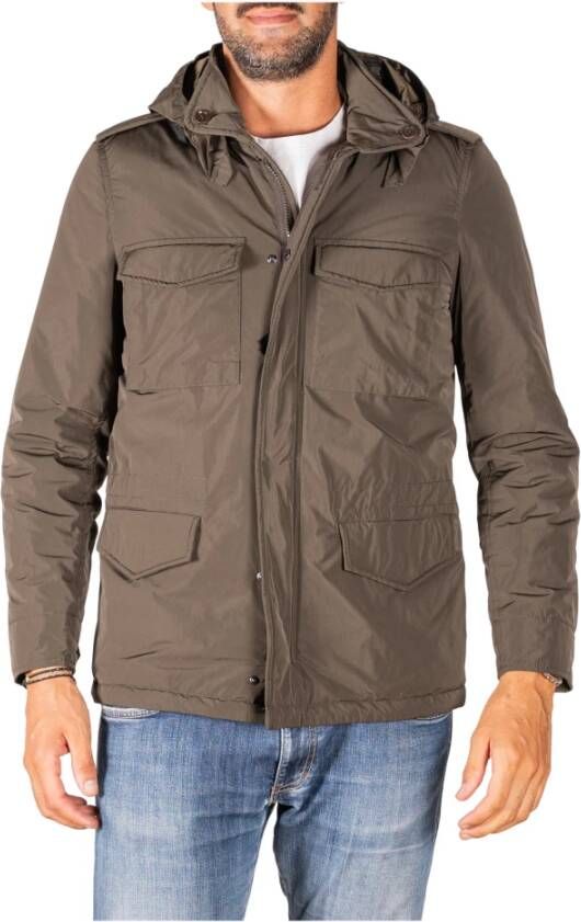 Aspesi Winter Vento Parka Groen Heren