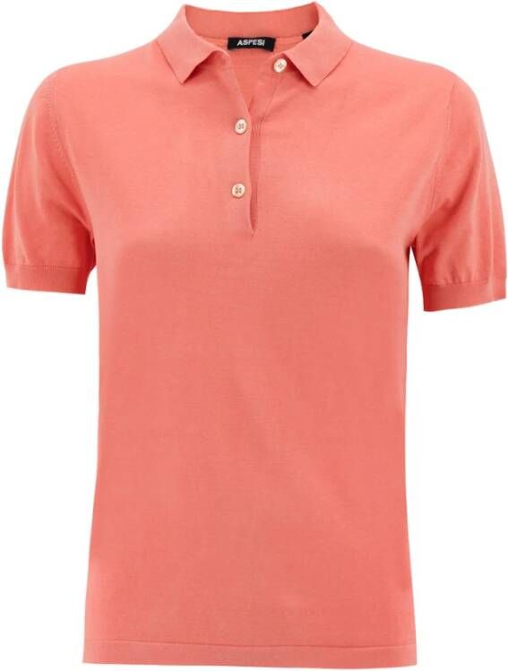 Aspesi Women Clothing T-Shirts Polos Roze Dames
