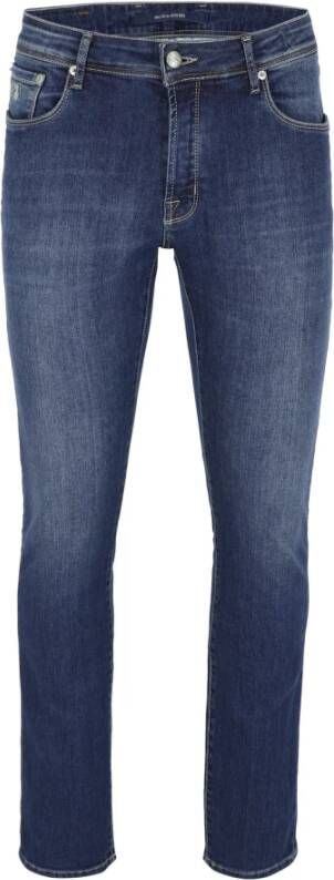 Atelier Noterman Slim Fit Jeans met stijlvol ontwerp Blue Heren