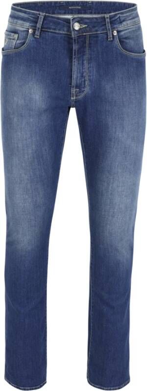 Atelier Noterman Slim-fit Jeans Blauw Heren