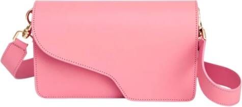 ATP Atelier Stijlvolle Vacchetta Cross Body Tas Pink Dames