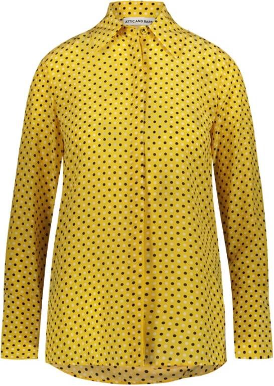 Attic and Barn Shirts Yellow Dames