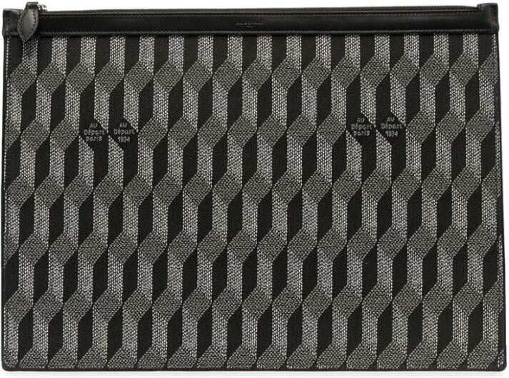 Au Départ Clutch Tas Black Dames