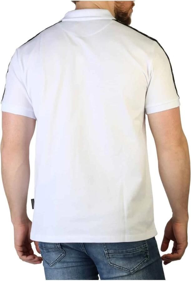 Automobili Lamborghini Klassiek Katoenen Polo Shirt voor Blue - Foto 4