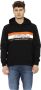Automobili Lamborghini Zwarte Katoenen Sweater met Capuchon en Ritszakken Black Heren - Thumbnail 1