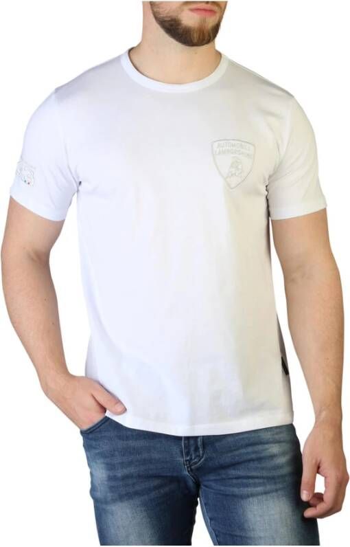 Automobili Lamborghini T-shirt B3Xvb7T4 Wit Heren