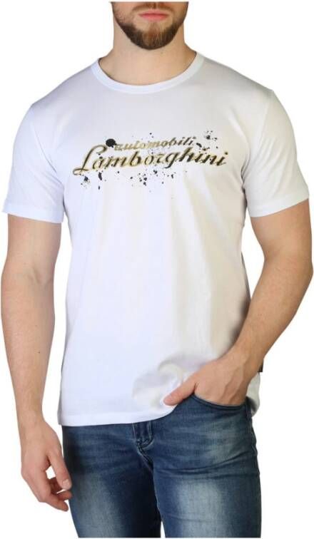 Automobili Lamborghini T-shirt B3Xvb7Tc Wit Heren