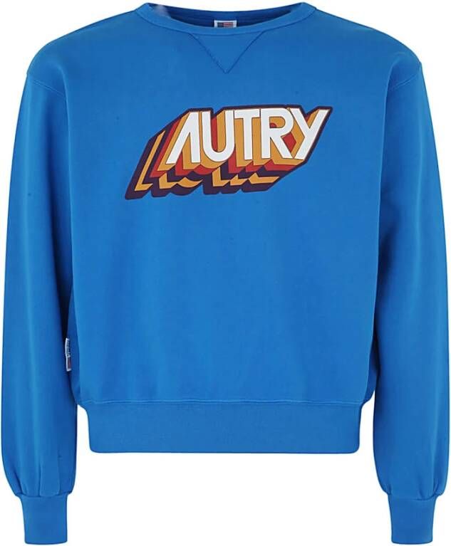 Autry Aerobic Dames Sweatshirt Blauw Dames