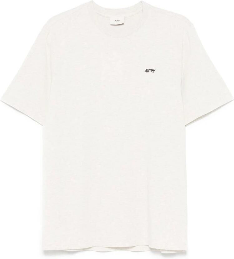 Autry T-shirt met ronde hals en korte mouwen Gray Heren