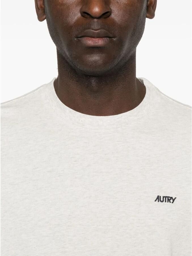 Autry T-shirt met ronde hals en korte mouwen Gray Heren - Foto 2
