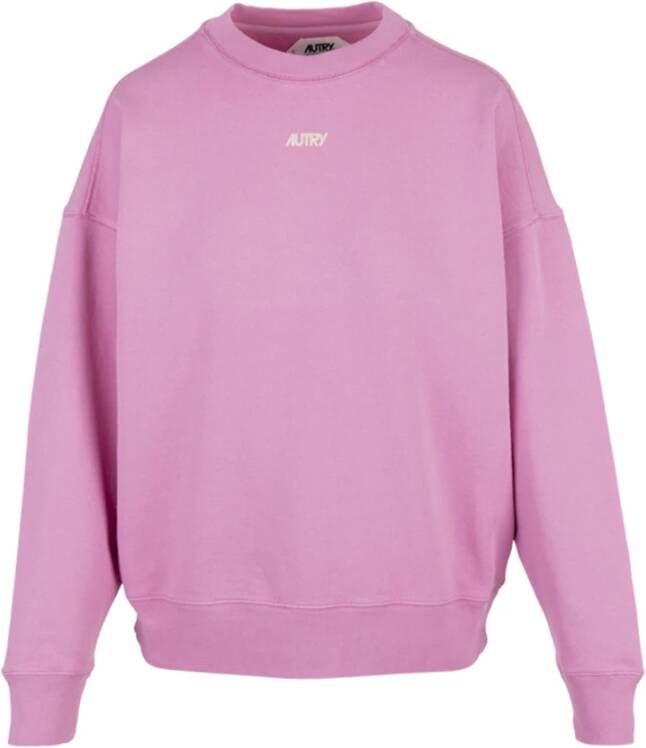 Autry Bicolor Sweatshirt Roze Dames