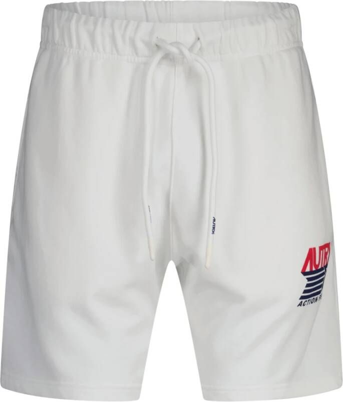 Autry Witte Shorts voor Vrouwen White Heren
