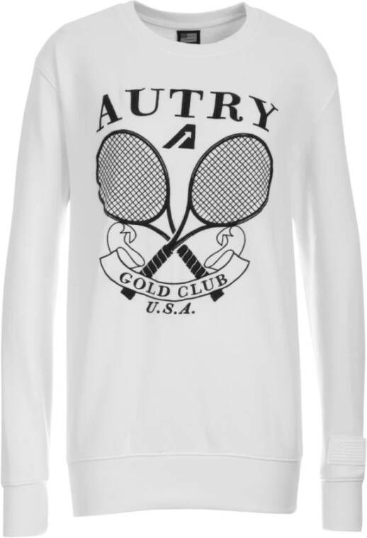 Autry Dames Tennis Sweatshirt White Dames