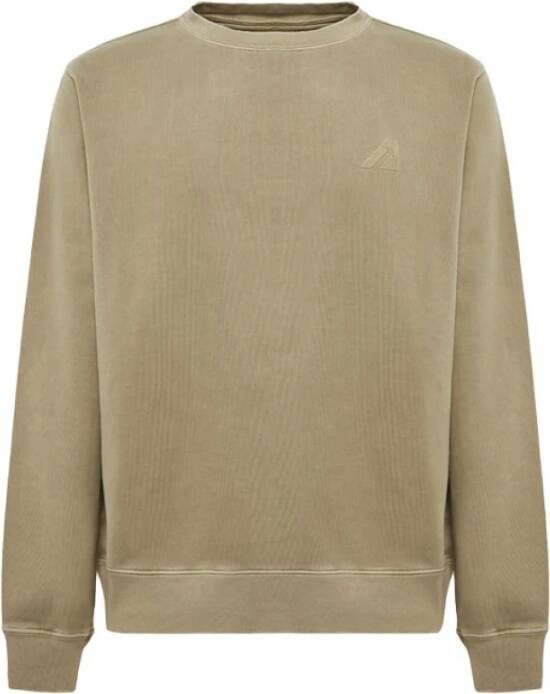 Autry Grijze Trainingsweatshirt Beige Heren