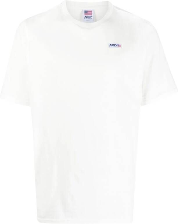Autry `Icon` T-Shirt White Heren
