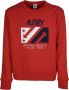 Autry Iconisch Print Sweatshirt Rood Heren - Thumbnail 1