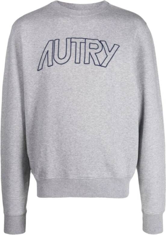 Autry Klassieke Sweatshirts Grijs Heren