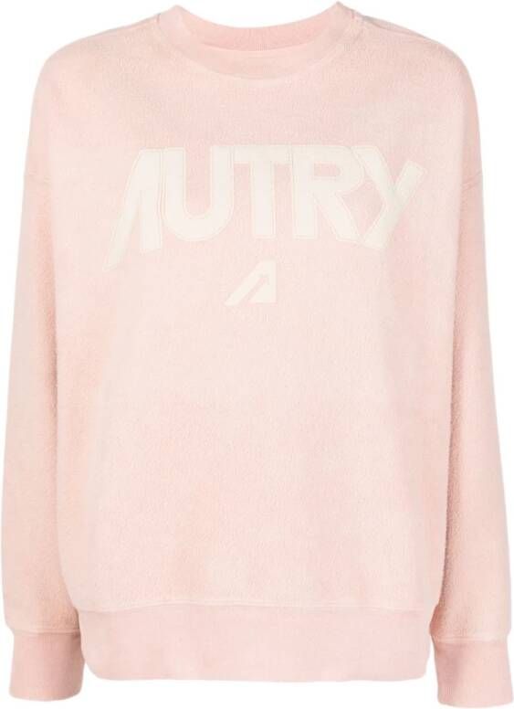 Autry Logo Sweatshirt Roze Dames