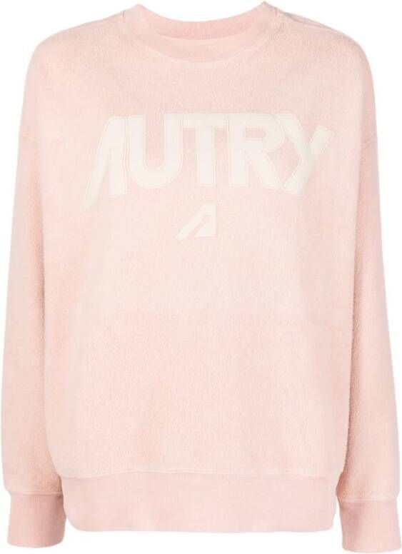 Autry Rose Logo Sweatshirt Roze Dames