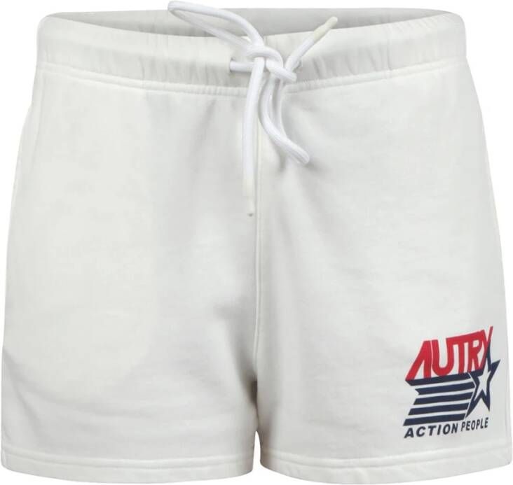Autry Katoenen casual shorts White Dames