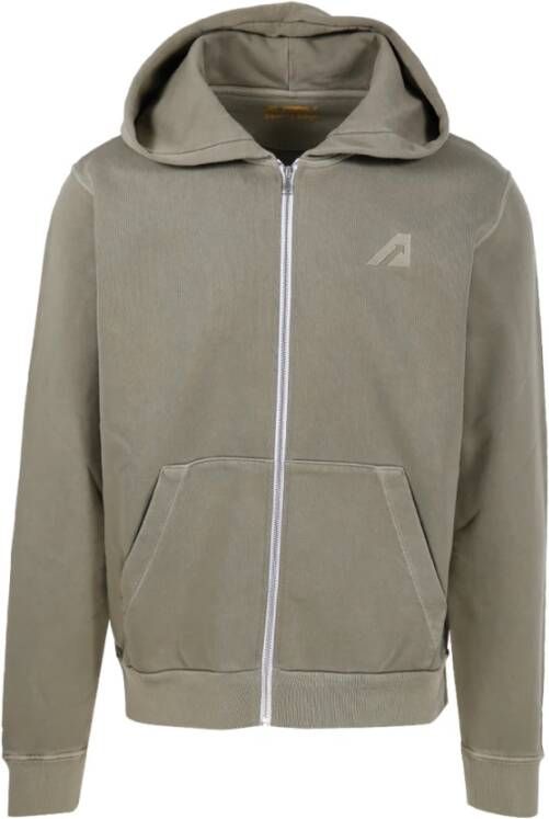 Autry Supervintage Rits Hoodie Grijs Heren