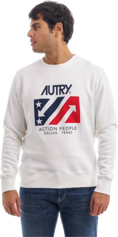 Autry Sweatshirt Wit Heren