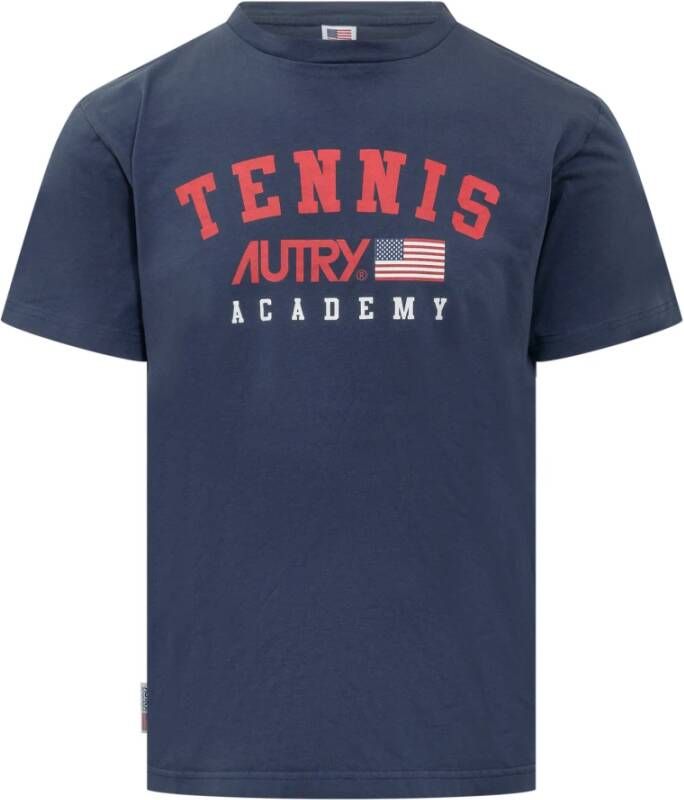Autry t-shirt Blauw Heren