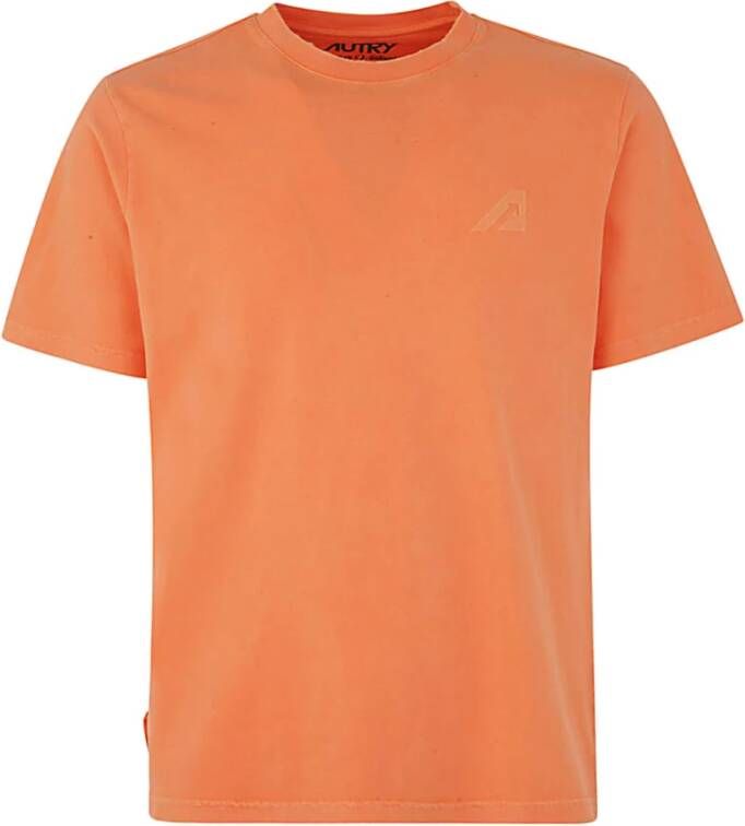 Autry T-shirt Oranje Heren