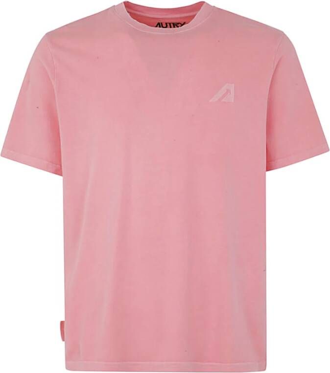 Autry T-shirt Roze Heren