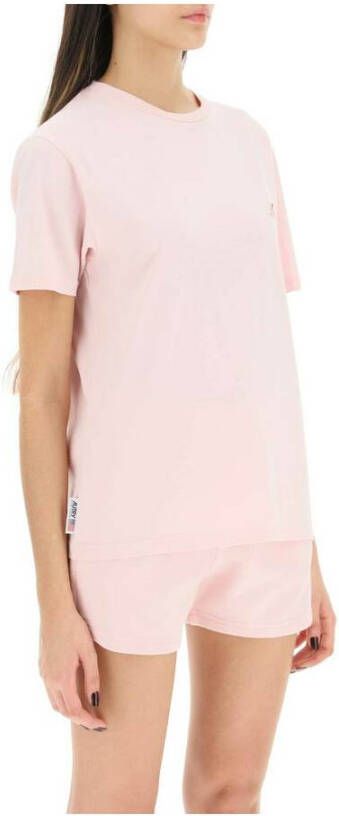 Autry T-shirt met ronde hals Pink Dames
