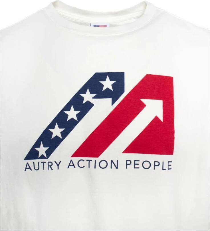 Autry T-Shirts Wit Heren
